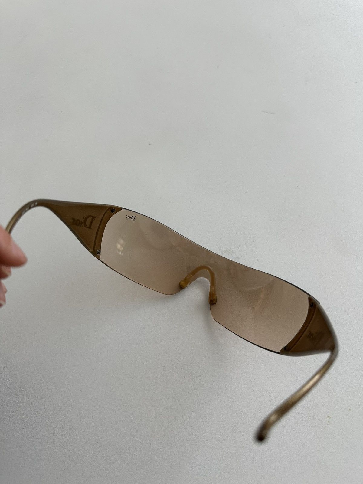 Dior Dior Gold Ski 5 wrap Sunglasses Size ONE SIZE - 8 Thumbnail