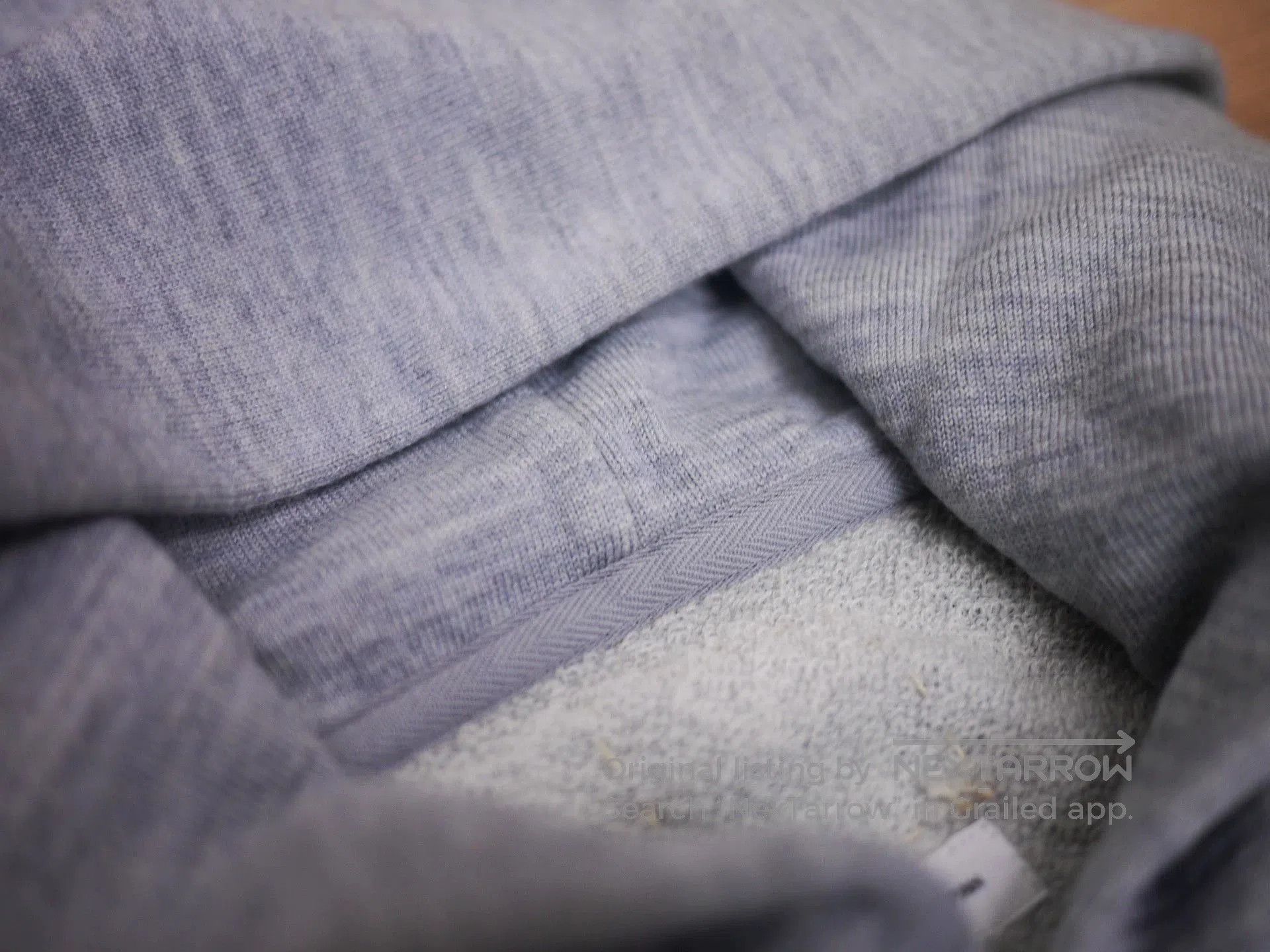 Visvim Gray Oversized Hoodie with Kangaroo Pocket. Size US L / EU 52-54 / 3 - 8 Thumbnail