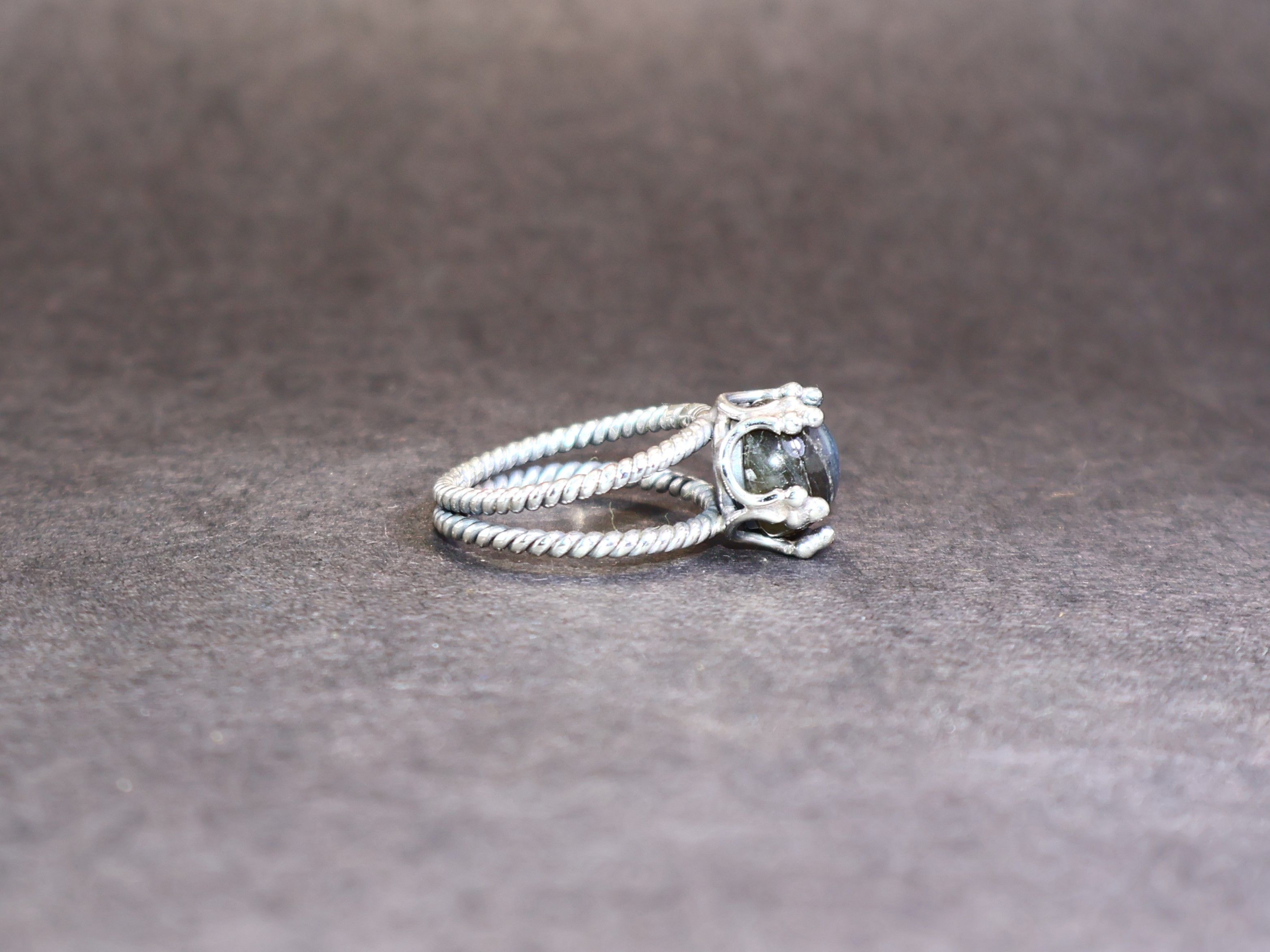 Handmade Labradorite Ring, Handmade Women Ring, Sterling Silver Ring, Size ONE SIZE - 3 Thumbnail