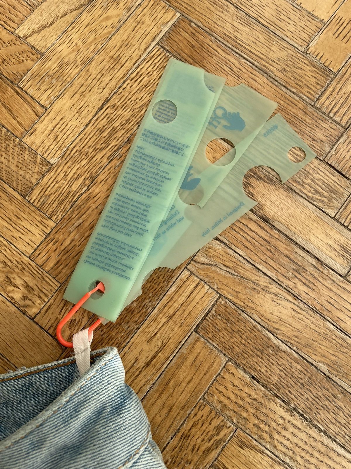 Off-White OFF WHITE Wide Leg Denim Size US 29 - 7 Thumbnail
