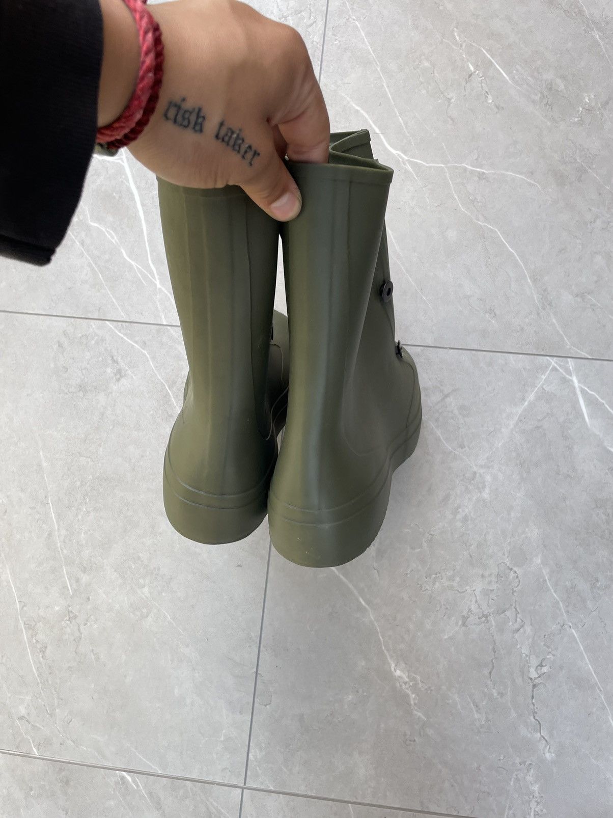 Vintage 1990s Vintage Military Waterproof Alien Boots Size US 9.5 / EU 42-43 - 8 Thumbnail