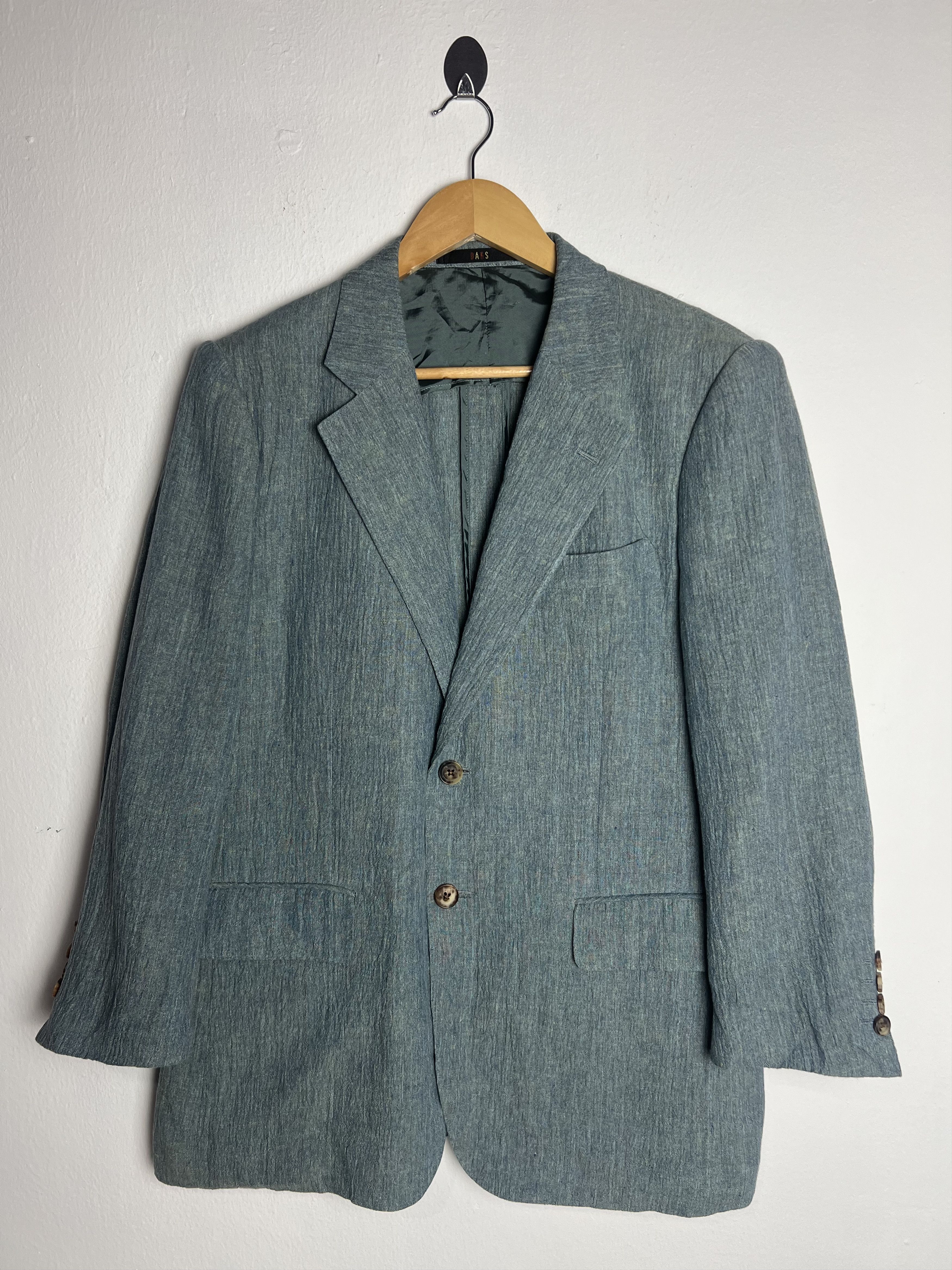 DAKS Daks Men Two Button Single Breasted Blazer Size 38R - 1 Thumbnail