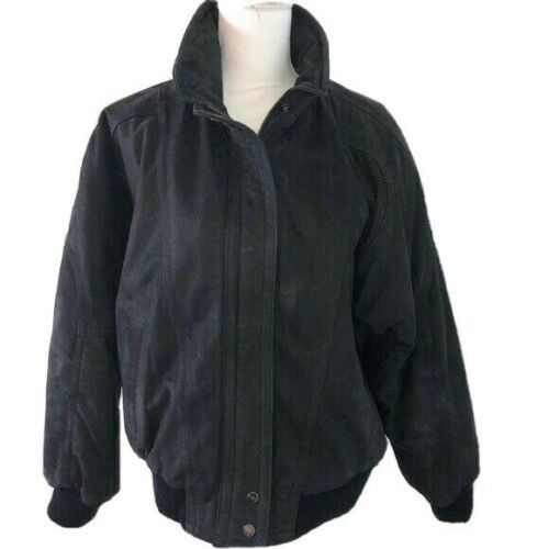 Vintage Midnight Oil Vintage Womens Jacket Size Large Black Size L / US 10 / IT 46 - 1 Thumbnail