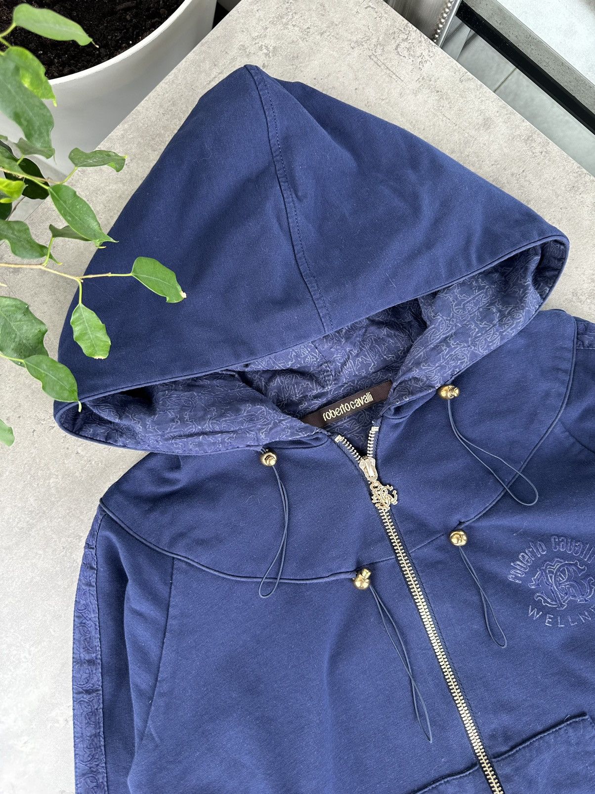 Roberto Cavalli Roberto Cavalli Zip Hoodie Size S / US 4 / IT 40 - 2 Thumbnail