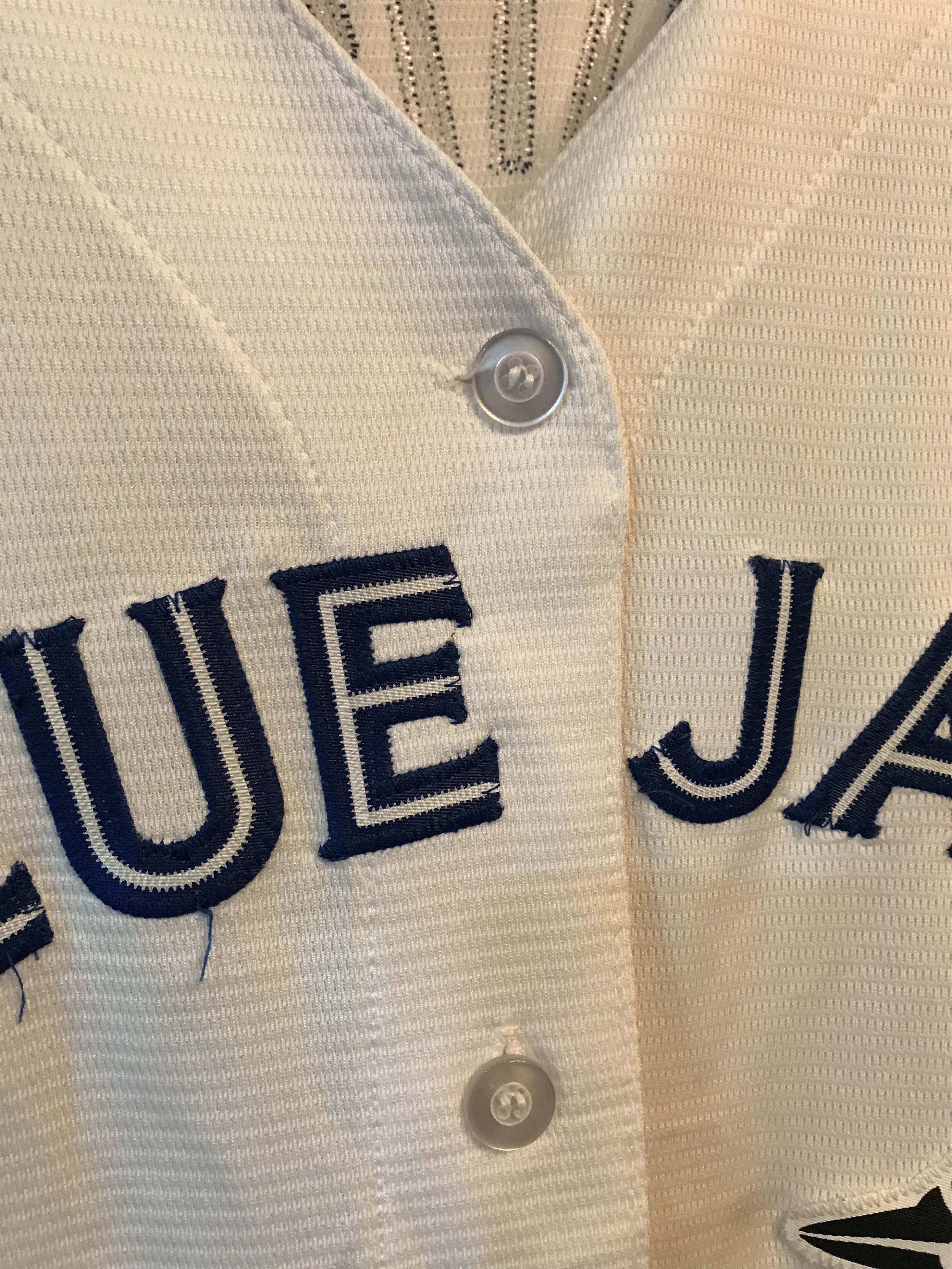 Majestic MADE IN USA BLUE JAYS MLB COOLBASE JERSEY Size US XL / EU 56 / 4 - 8 Thumbnail