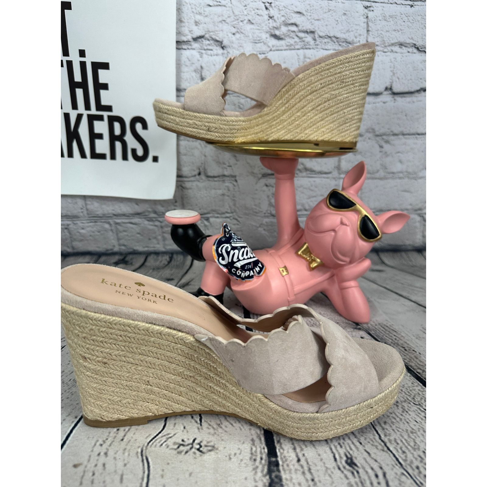 Kate Spade Kate Spade Tegan Wedge Sandals Espadrilles Heel Womens 8.5 Size US 8.5 / IT 38.5 - 6 Thumbnail
