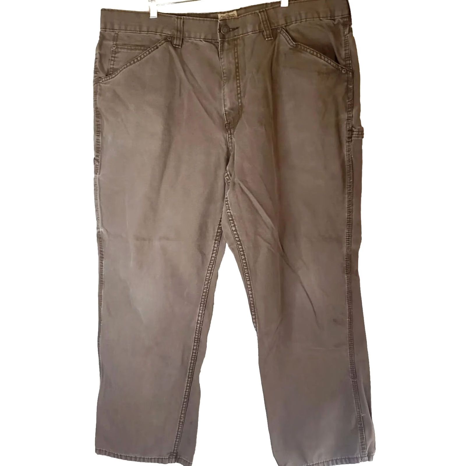 Vintage VINTAGE Schmidt Work Wear Men’s Brown Cotton Carpenter Pants SZ 44X30 Size US 44 / EU 60 - 2 Thumbnail