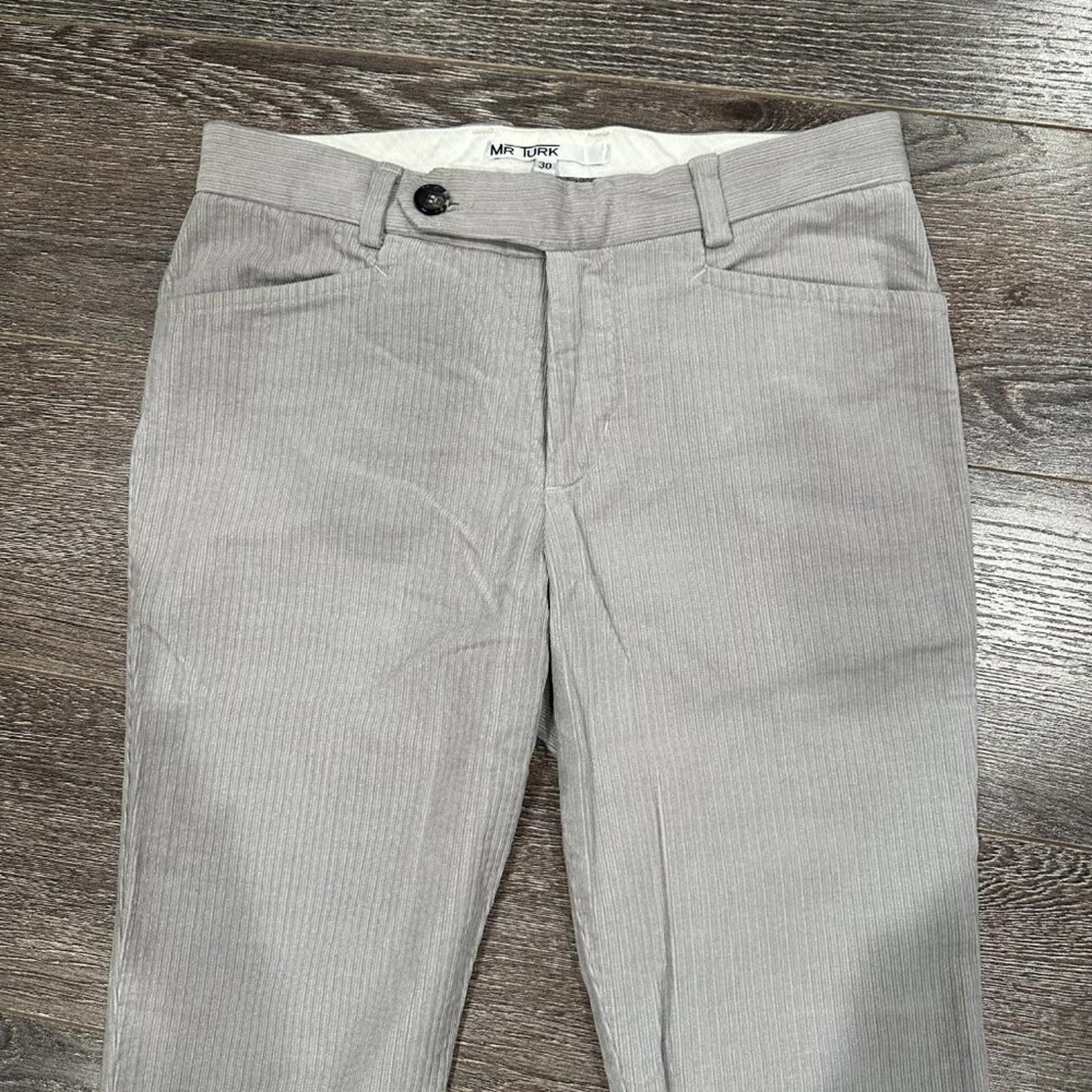 Mr Turk Mr Turk Men’s Grey Pants – Size 30 Size 36R - 5 Thumbnail