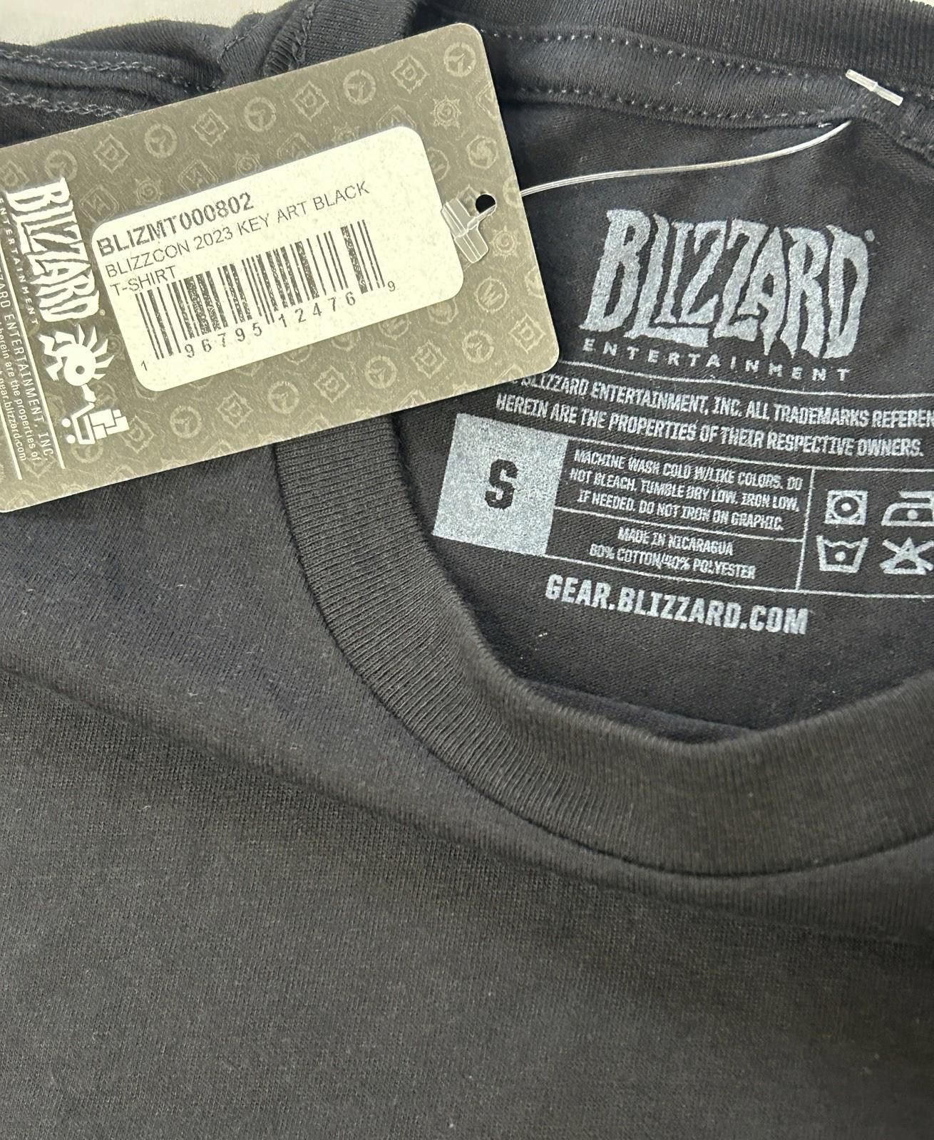 Other Blizzard Blizzcon 2023 Anaheim Key Art Black Shirt Small Size US S / EU 44-46 / 1 - 5 Thumbnail