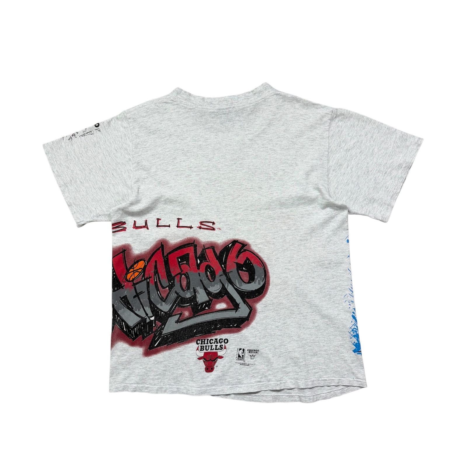 NBA RARE VTG 90s CHICAGO BULLS SUPERHERO CHANGES T-SHIRT Size US L / EU 52-54 / 3 - 2 Thumbnail