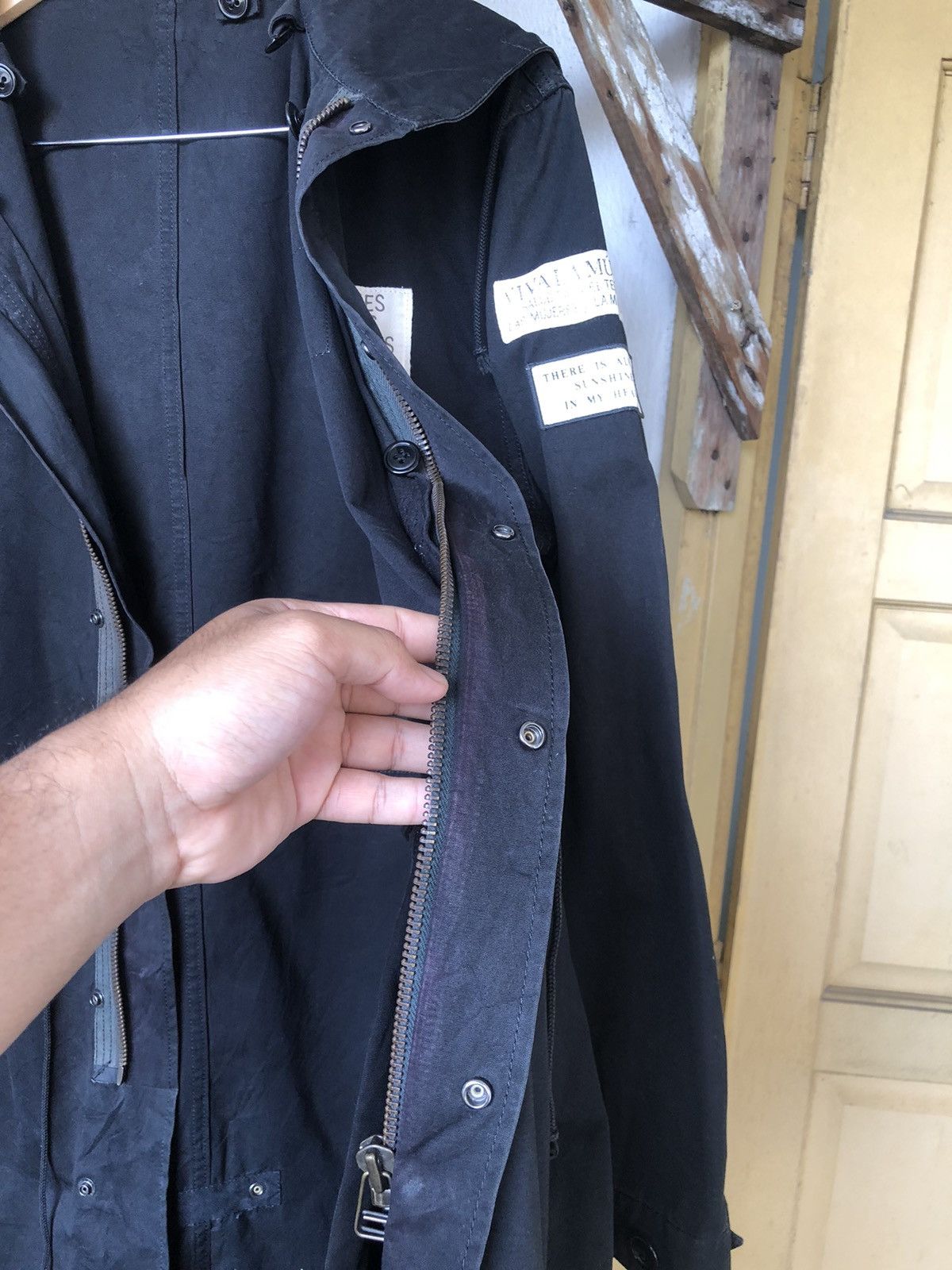 Wacko Maria Vintage Guilty Parties Big Print "I am very Good" Parka Size US L / EU 52-54 / 3 - 9 Thumbnail