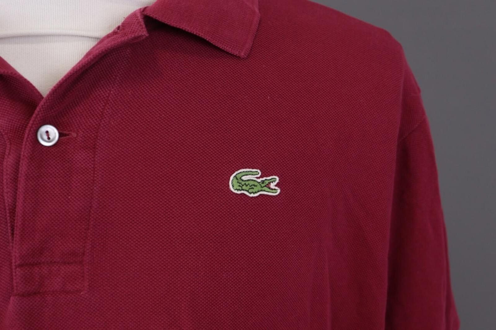 Lacoste Lacoste Red Men Short Sleeve Men's Polo Shirt Size 7 XXL Size US M / EU 48-50 / 2 - 4 Thumbnail