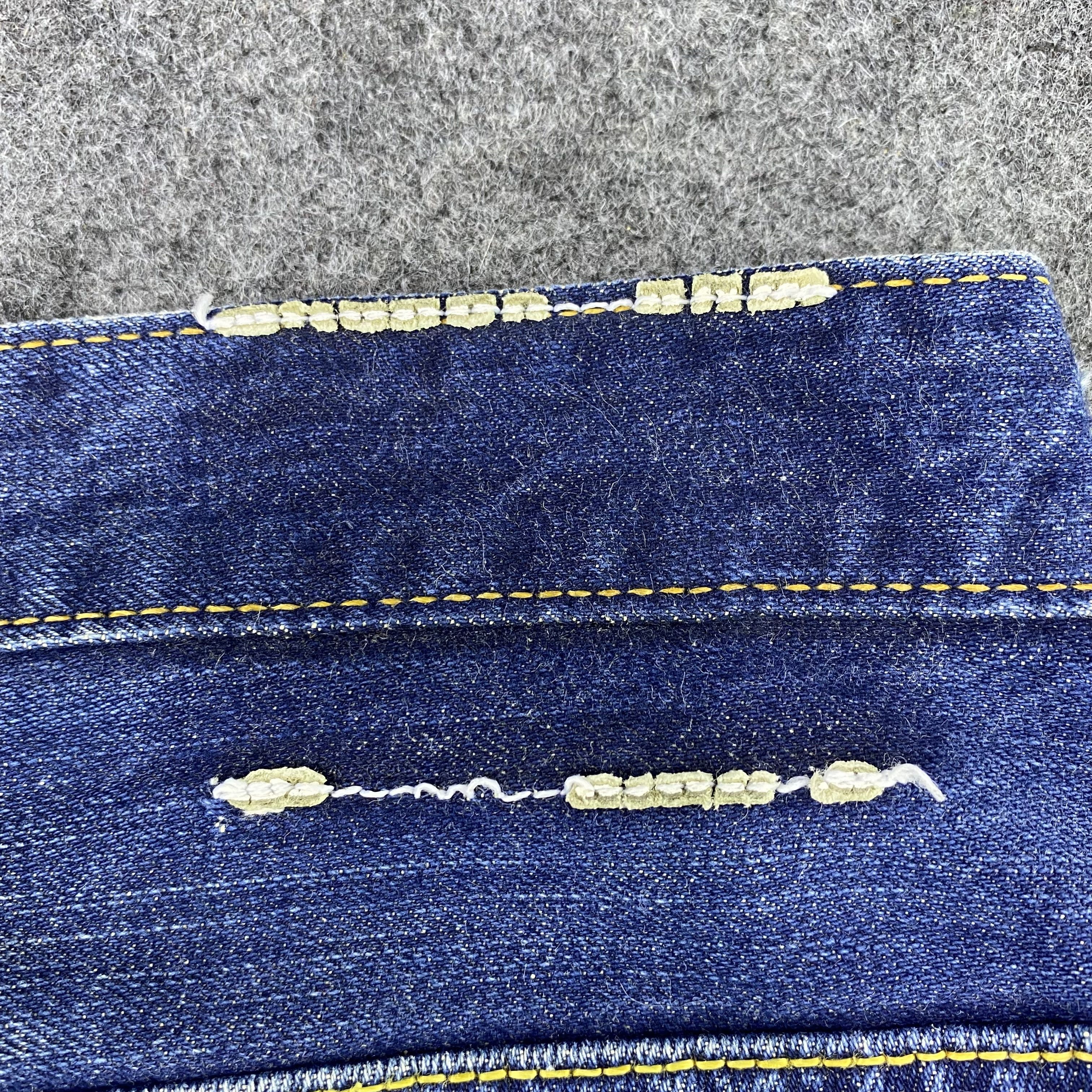 Jean × Levi's × Vintage Vintage Levis Distressed Wash Jeans-J1143 Size US 36 / EU 52 - 15 Thumbnail