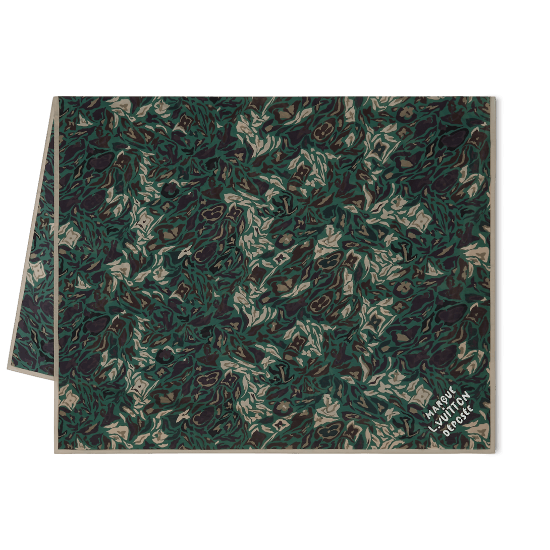 Louis Vuitton LV Camo Stole Size ONE SIZE - 1 Thumbnail