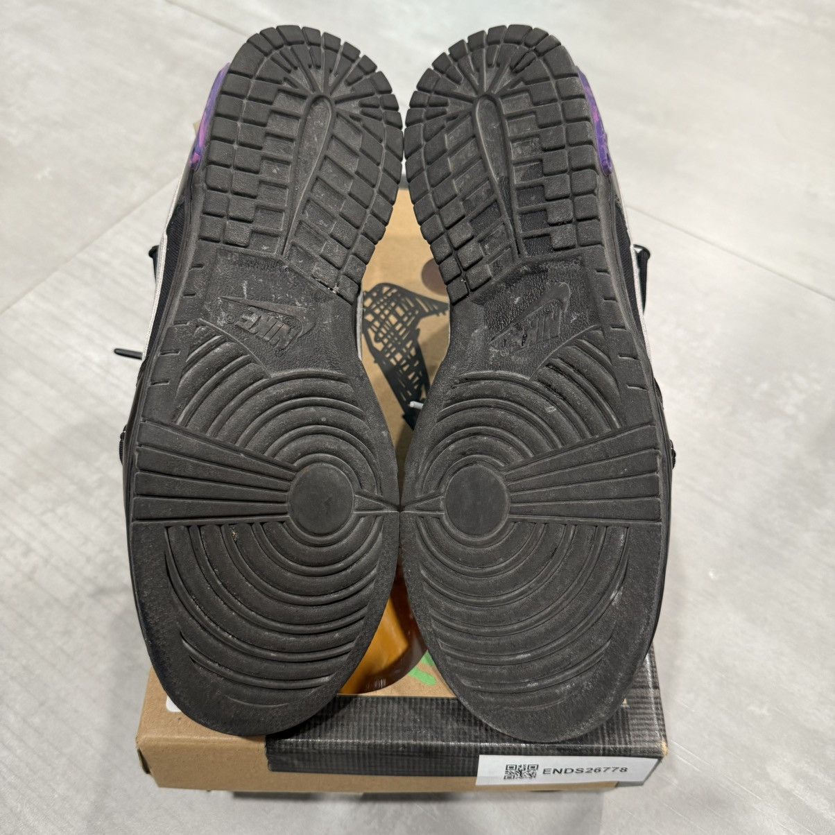 Nike × Off-White Off White Nike Dunk Low Lot 50 size 7.5 Size US 7.5 / EU 40-41 - 6 Thumbnail