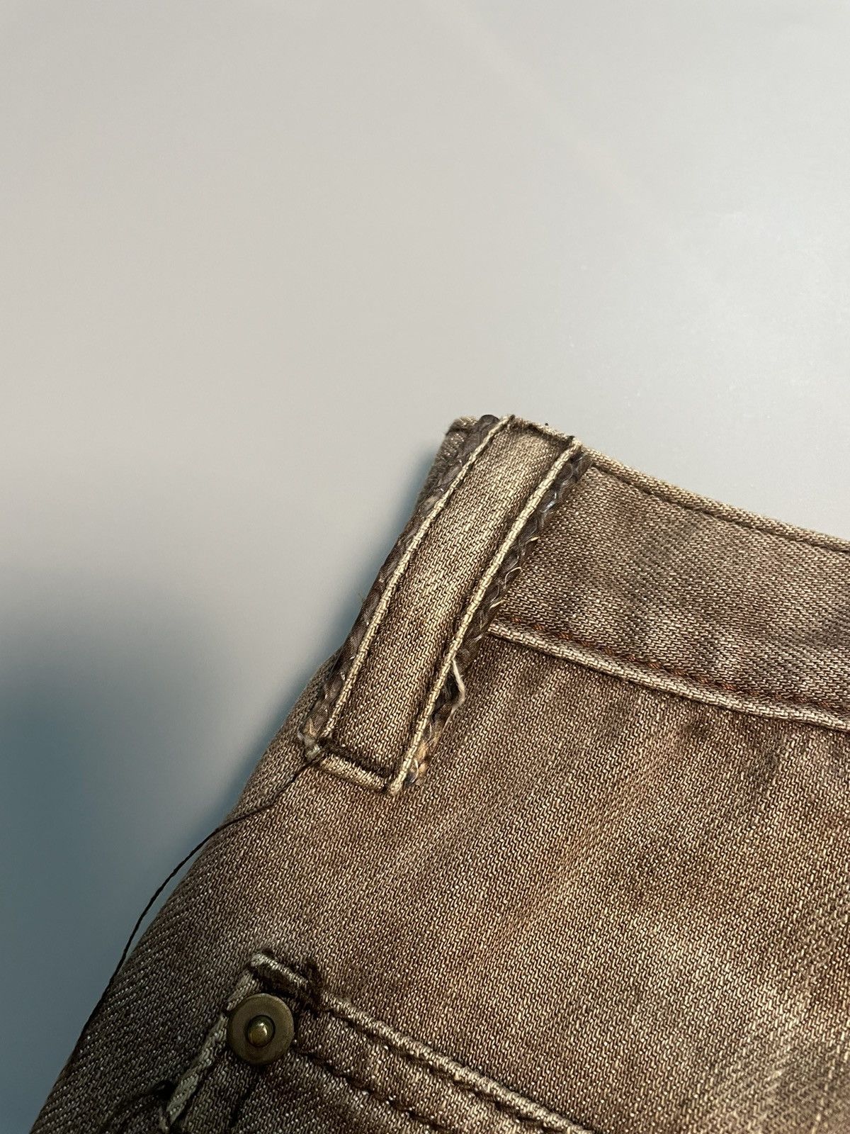 If Six Was Nine Snake Skin Semantic Design Denim Size US 32 / EU 48 - 15 Thumbnail