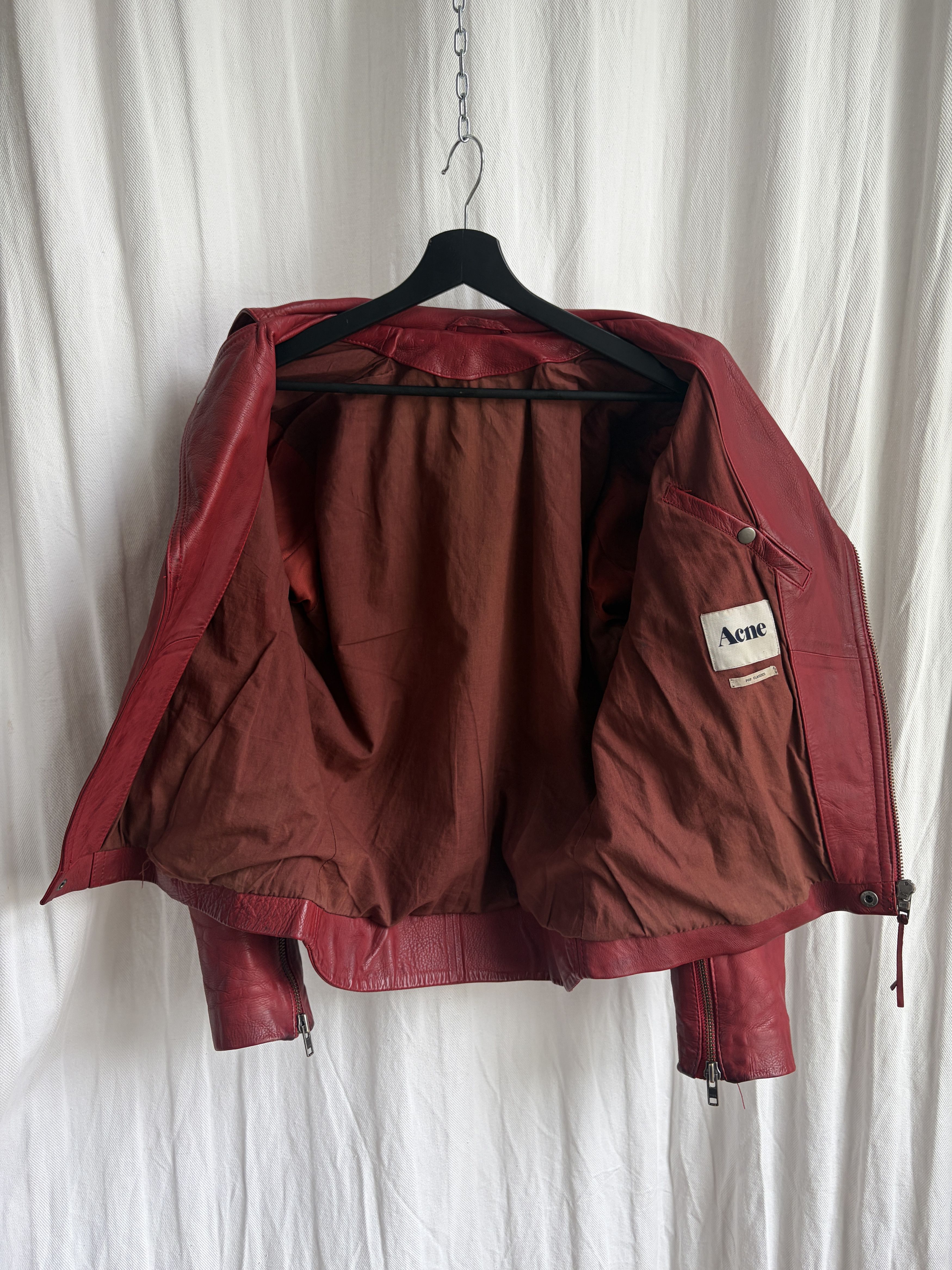 Acne Studios AW10 Theo Leather Jacket Size US S / EU 44-46 / 1 - 10 Thumbnail