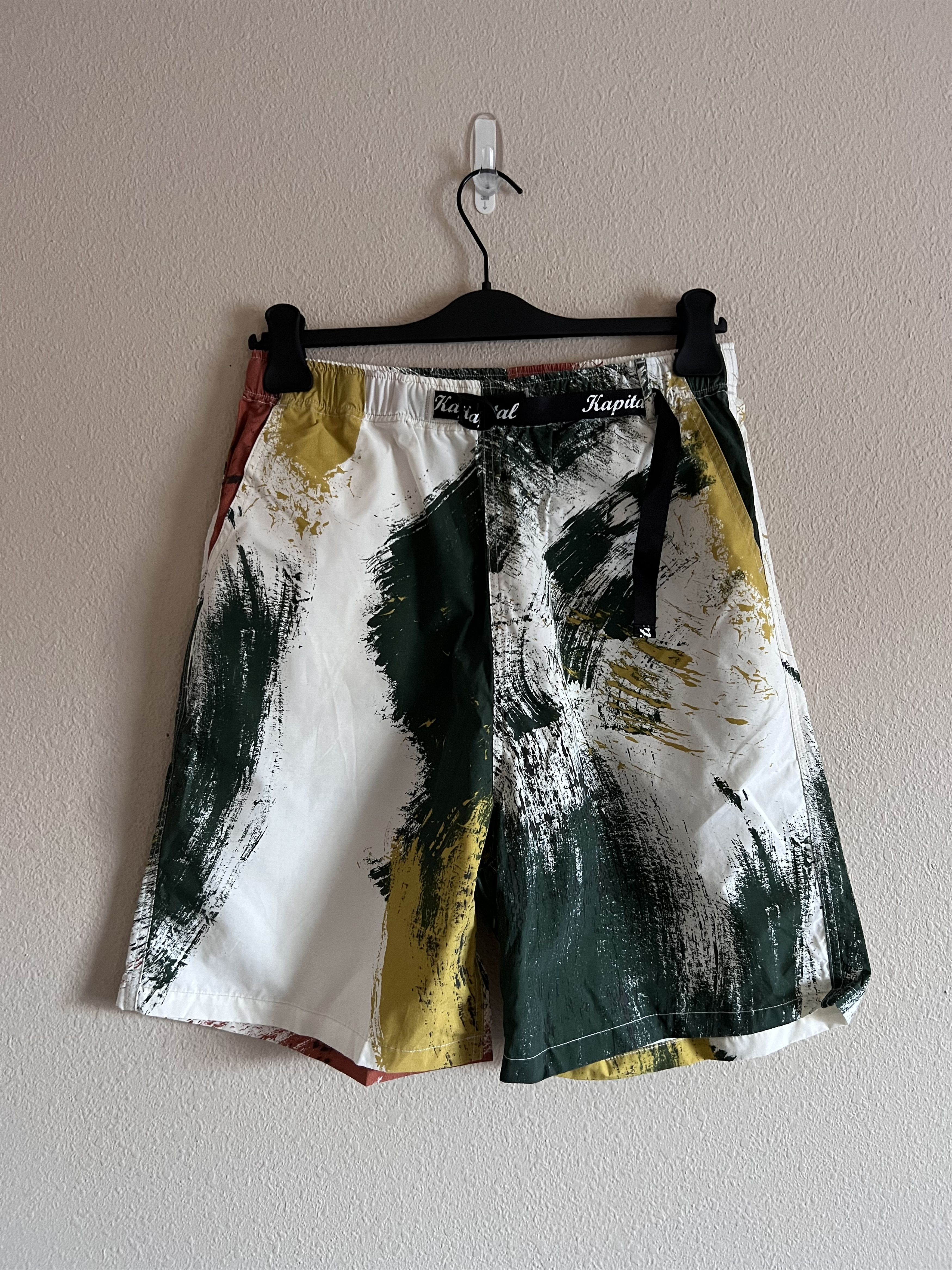 Kapital Kapital Fast Dry Taffeta Brush Camo Easy Shorts Size US 31 - 1 Thumbnail