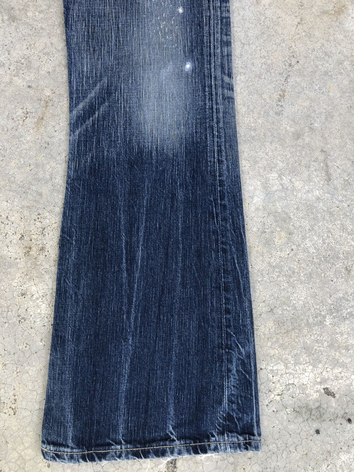Who Decides War Edwin 503 Flared Jeans Bootcut Distressed Jeans Size US 34 / EU 50 - 7 Thumbnail