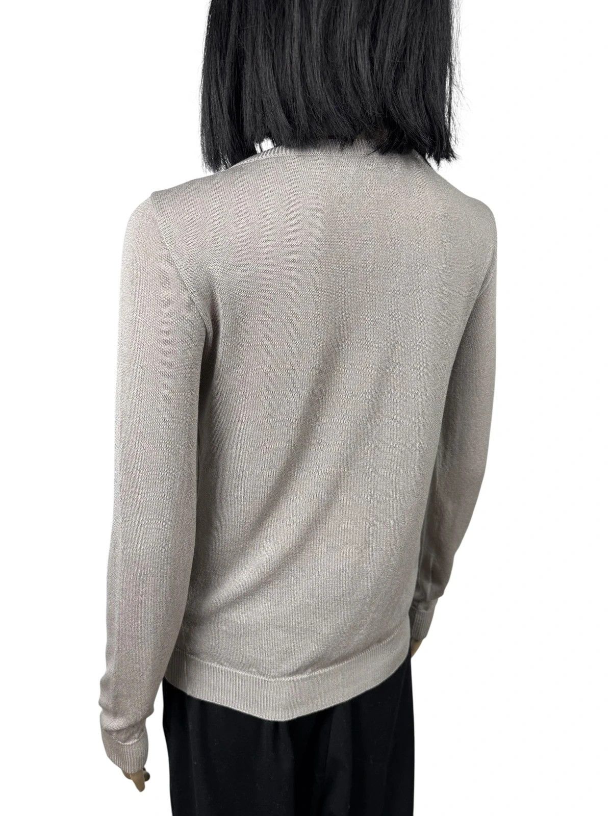 Moschino Moschino Bow Silk Cardigan Rayon size GB8 US6 Size S / US 4 / IT 40 - 6 Thumbnail