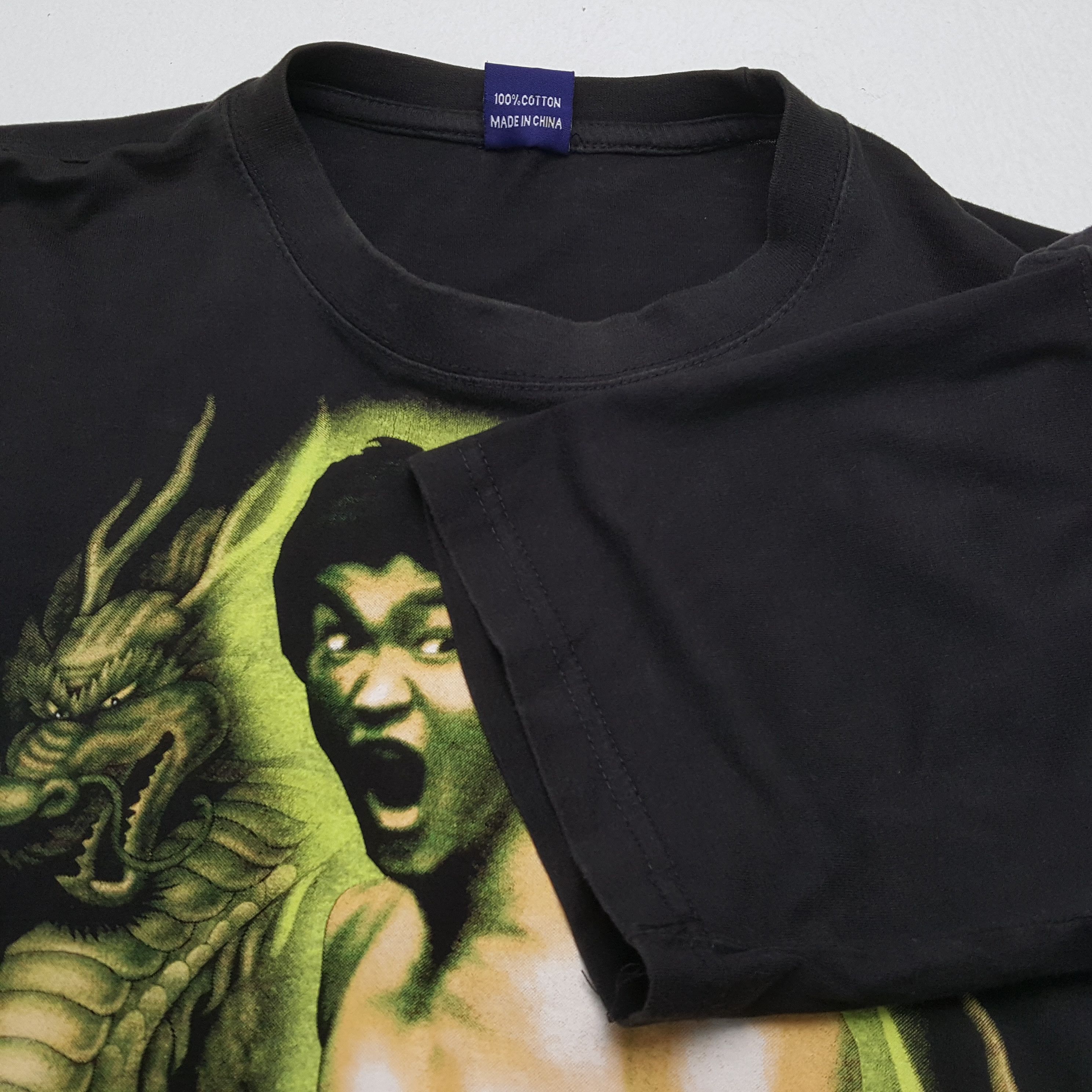 Vintage BRUCE LEE The Dragon Movie Style Tshirt Size US M / EU 48-50 / 2 - 7 Thumbnail