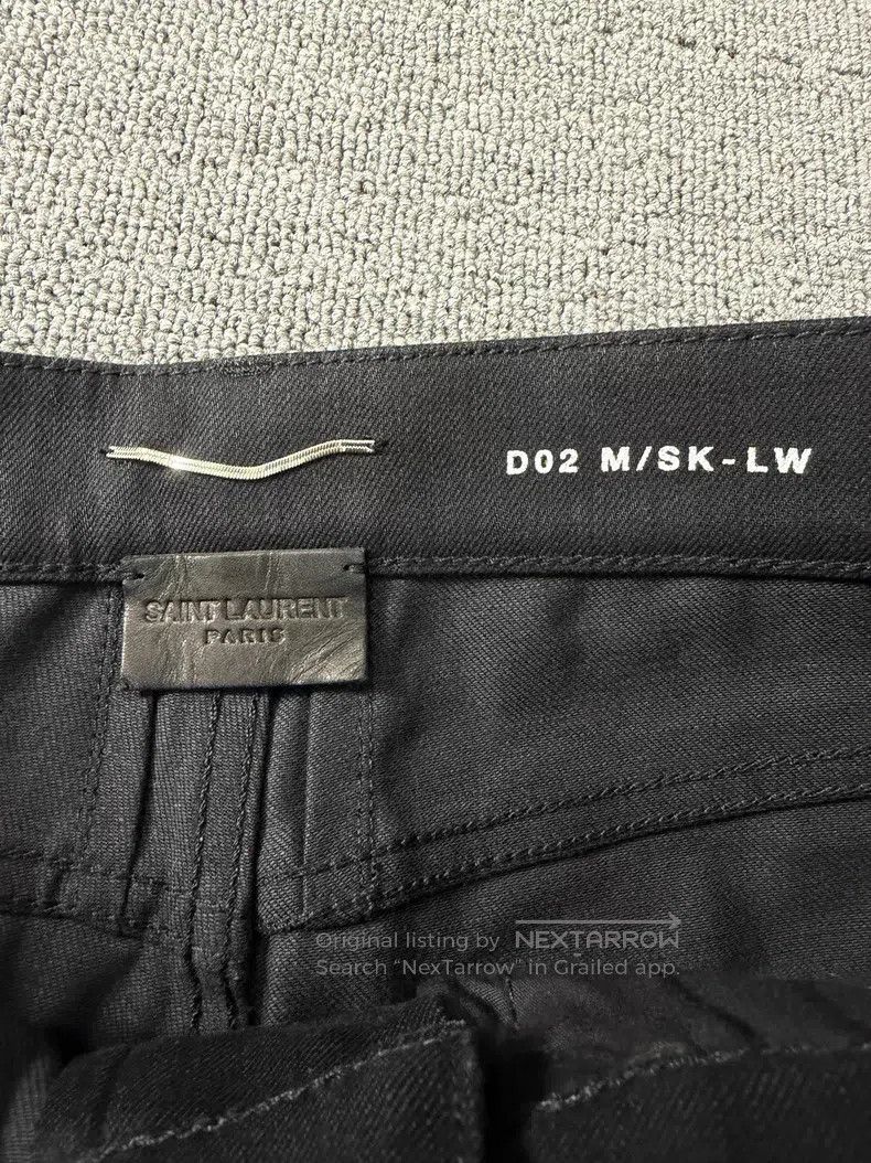 Saint Laurent Paris Saint Laurent Paris Riveted leather double knee hole black Size US 28 / EU 44 - 6 Thumbnail