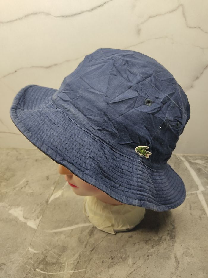 Lacoste × Vintage Vintage Lacoste Reversible Bucket Hat Size ONE SIZE - 4 Thumbnail