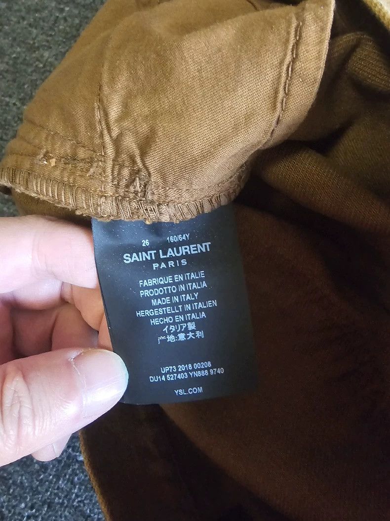 Saint Laurent Paris Saint Laurent Paris Leopard print jeans 2505-Nextarrow Size 26" / US 2 / IT 38 - 7 Thumbnail