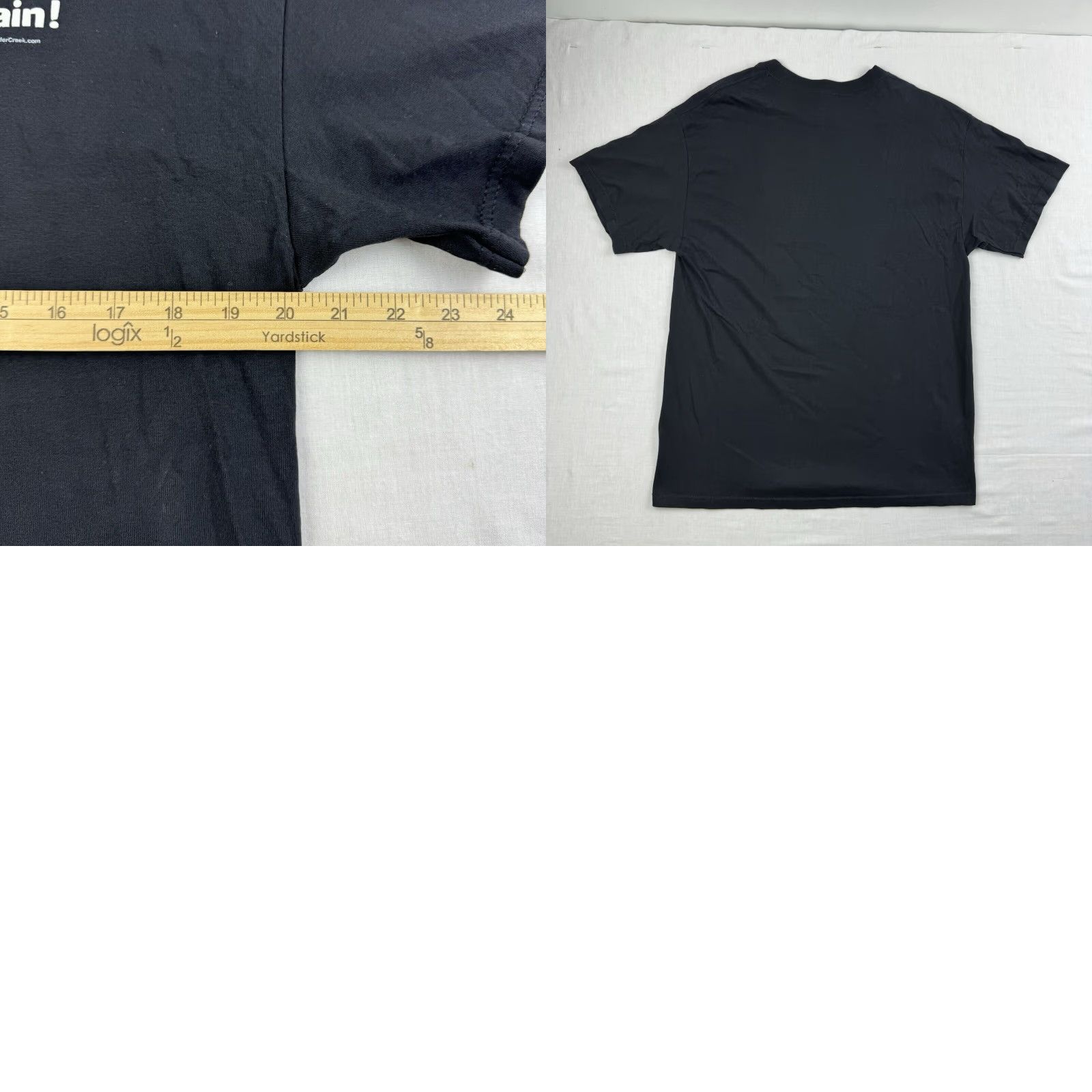 Vintage VINTAGE Tennessee River T-Shirt Shirt Men L Black Funny Kidnap Myself Y2K Grunge 90s Mens Size US L / EU 52-54 / 3 - 8 Thumbnail