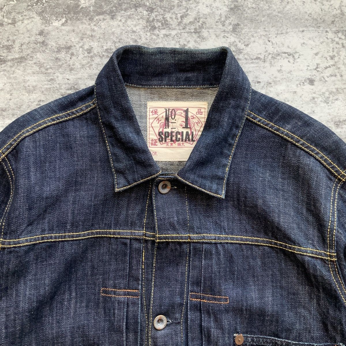 Evisu Evisu No.1 Special Type 1 Denim Jacket Size US M / EU 48-50 / 2 - 5 Thumbnail