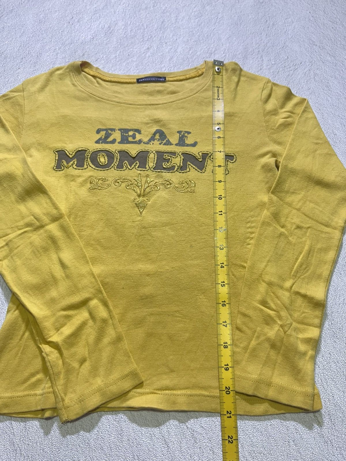 Hysteric Glamour Y2K JANUSCOUTURE long sleeve tshirt women's Size S / US 4 / IT 40 - 10 Thumbnail