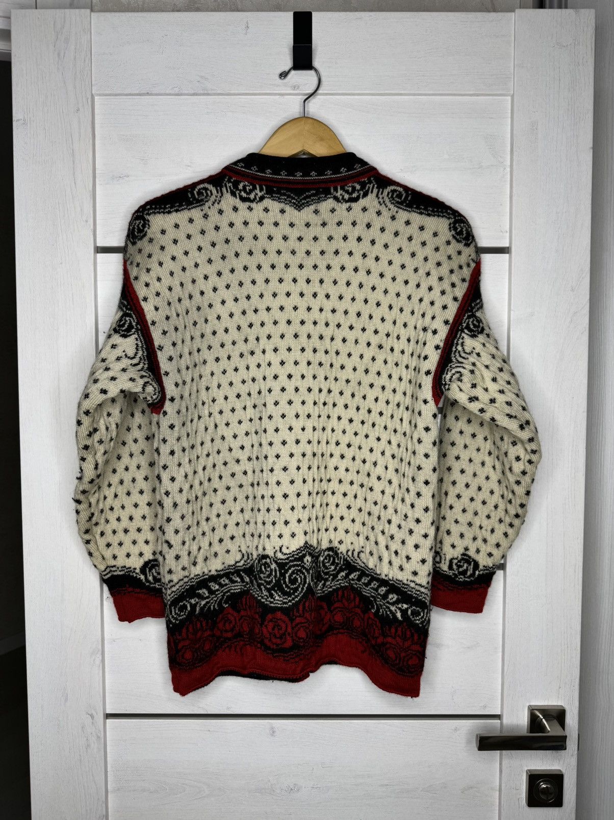 Dale Of Norway Vintage Dale of Norway Wool Cardigan Sweater Rose Nordic Y2K Size M / US 6-8 / IT 42-44 - 8 Thumbnail