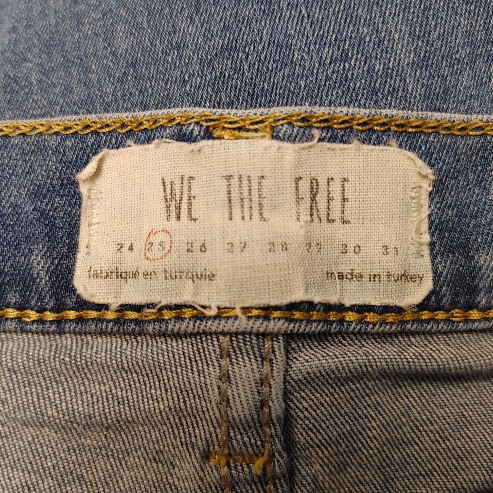 Other We The Free Women's Light Blue Ripped/Distressed Jeans Size Size 25" / US 0 / IT 36 - 2 Thumbnail