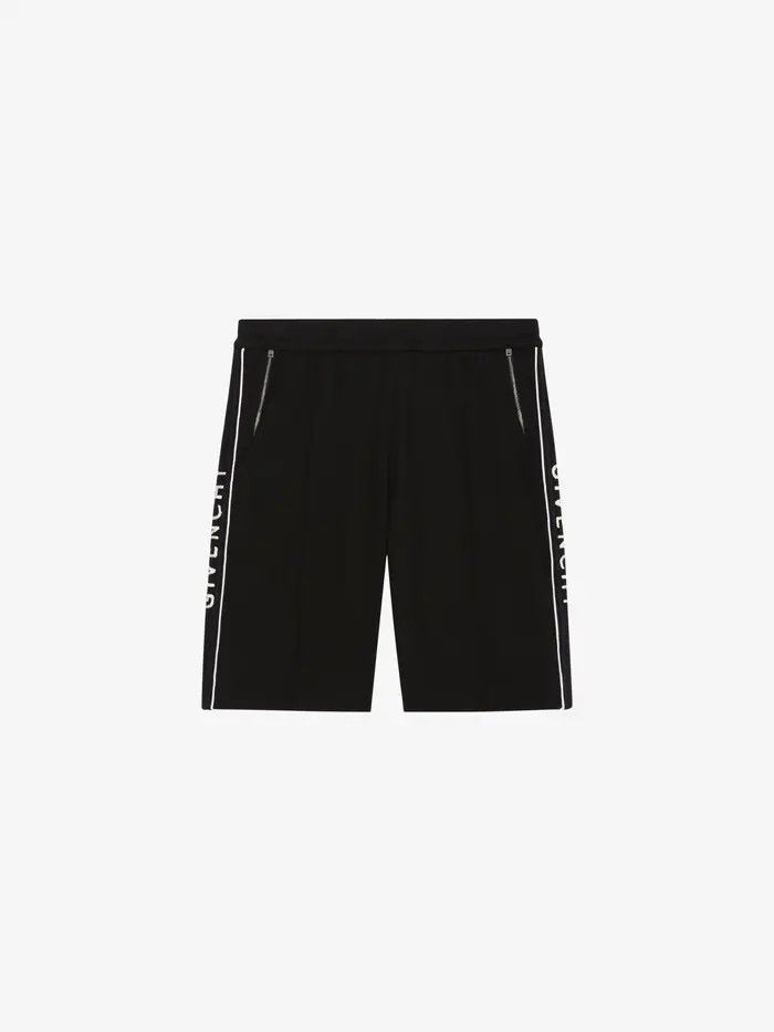 Givenchy o1w1db10325 Classic Fit Shorts in Black Size US 32 / EU 48 - 1 Thumbnail