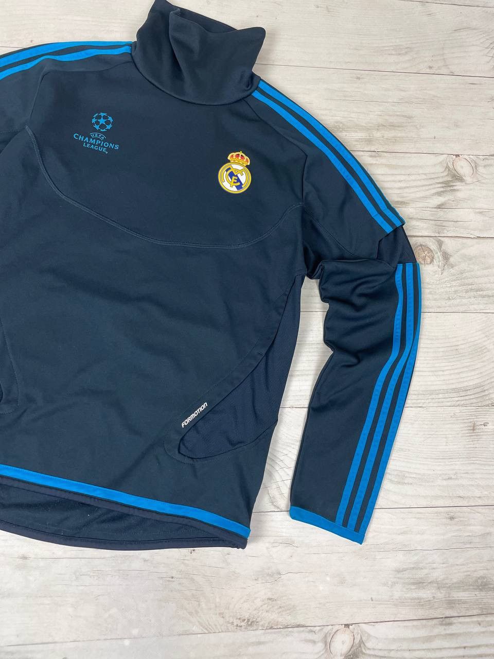 Adidas Adidas Real Madrid 2011 2012 Training Track Top Sweatshirt Size US M / EU 48-50 / 2 - 5 Thumbnail