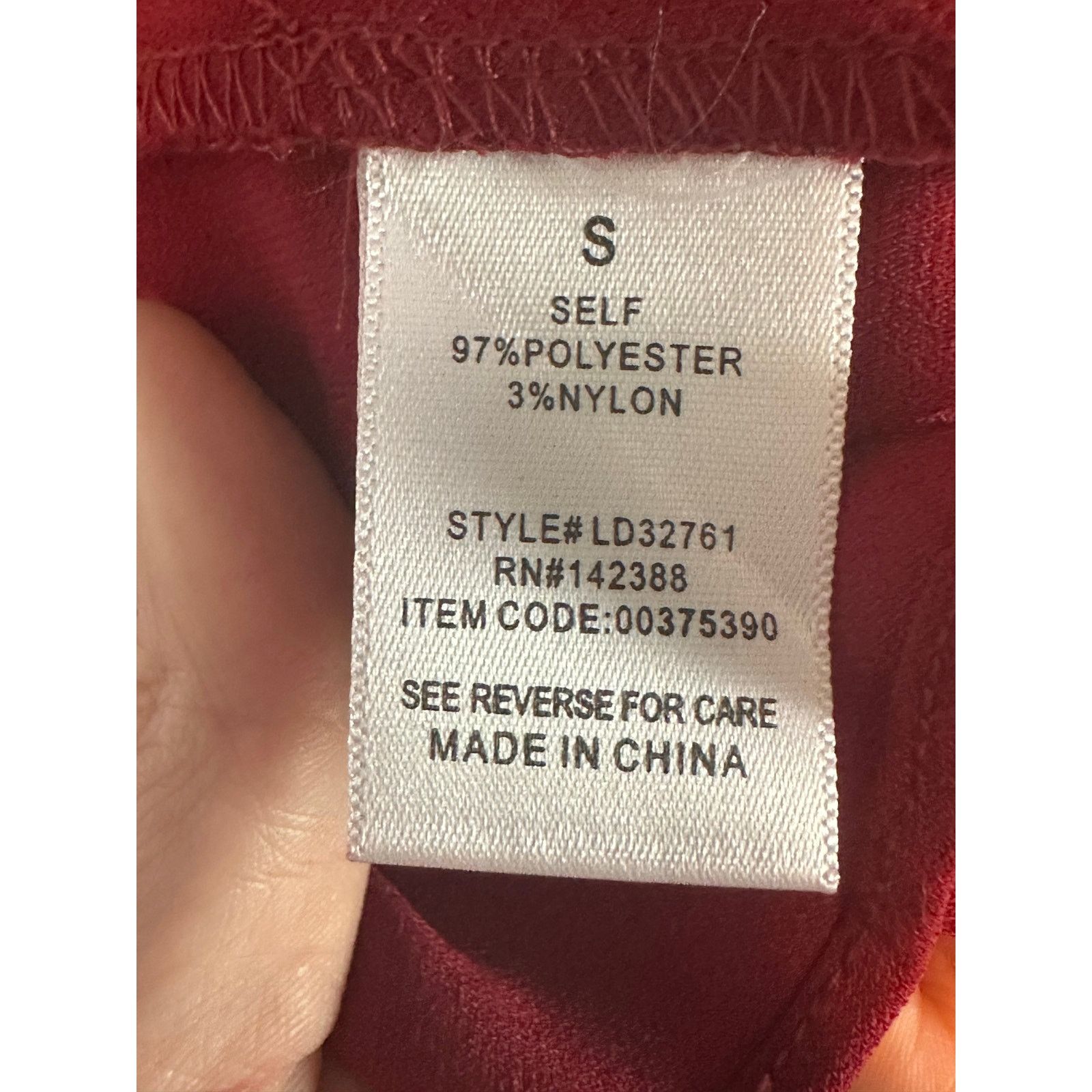 Forever 21 Forever 21 burgundy flouncy hem sheath mini dress size Small Size S / US 4 / IT 40 - 4 Thumbnail