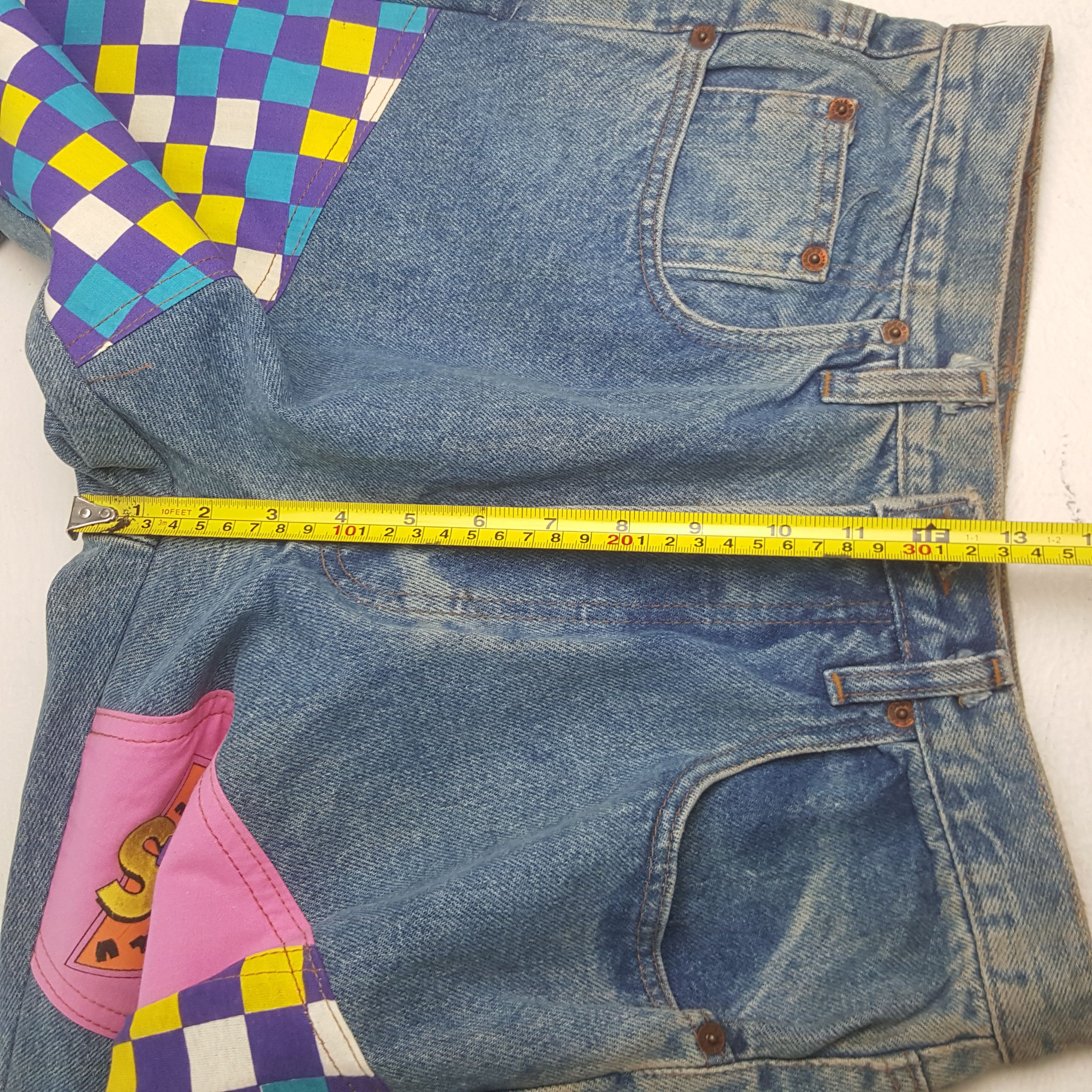 Vintage Vintage H.landers Designer Art Style Rare Denim Jeans RR18 Size US 28 / EU 44 - 10 Thumbnail