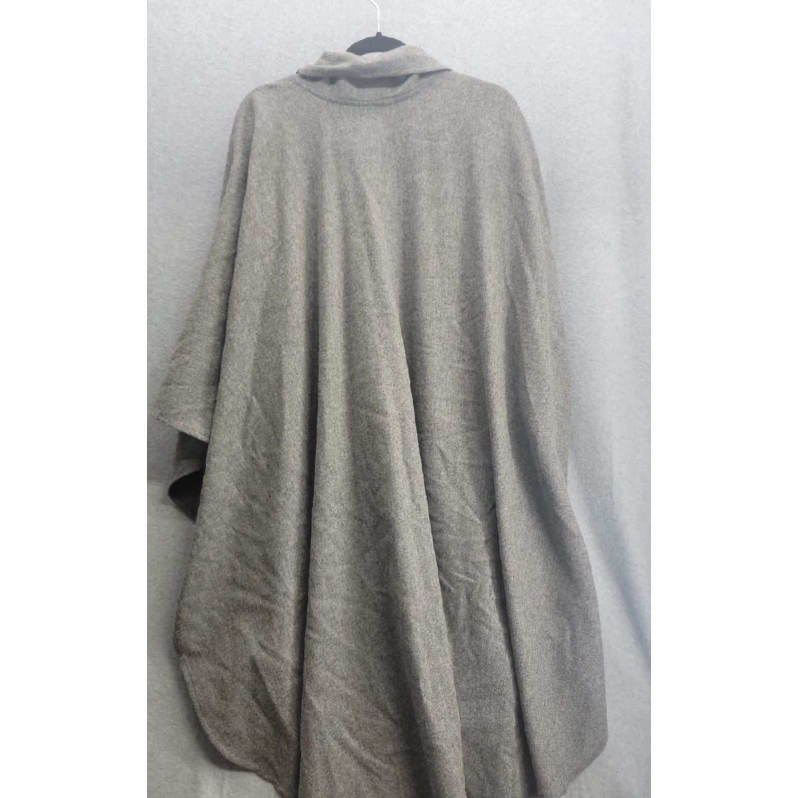Mackintosh VINTAGE Mackintosh Coat Womens Wool Overcoat Gray One Size Pockets Long Winter Casual Formal Party/Cocktail Ladies 1size Size ONE SIZE - 7 Thumbnail