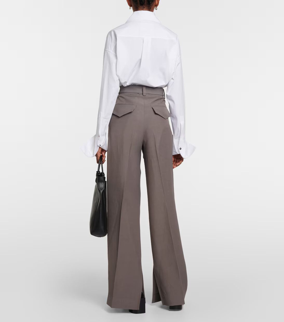 Jil Sander o1y1025 Casual Pant in Gray Size 28" / US 6 / IT 42 - 3 Thumbnail