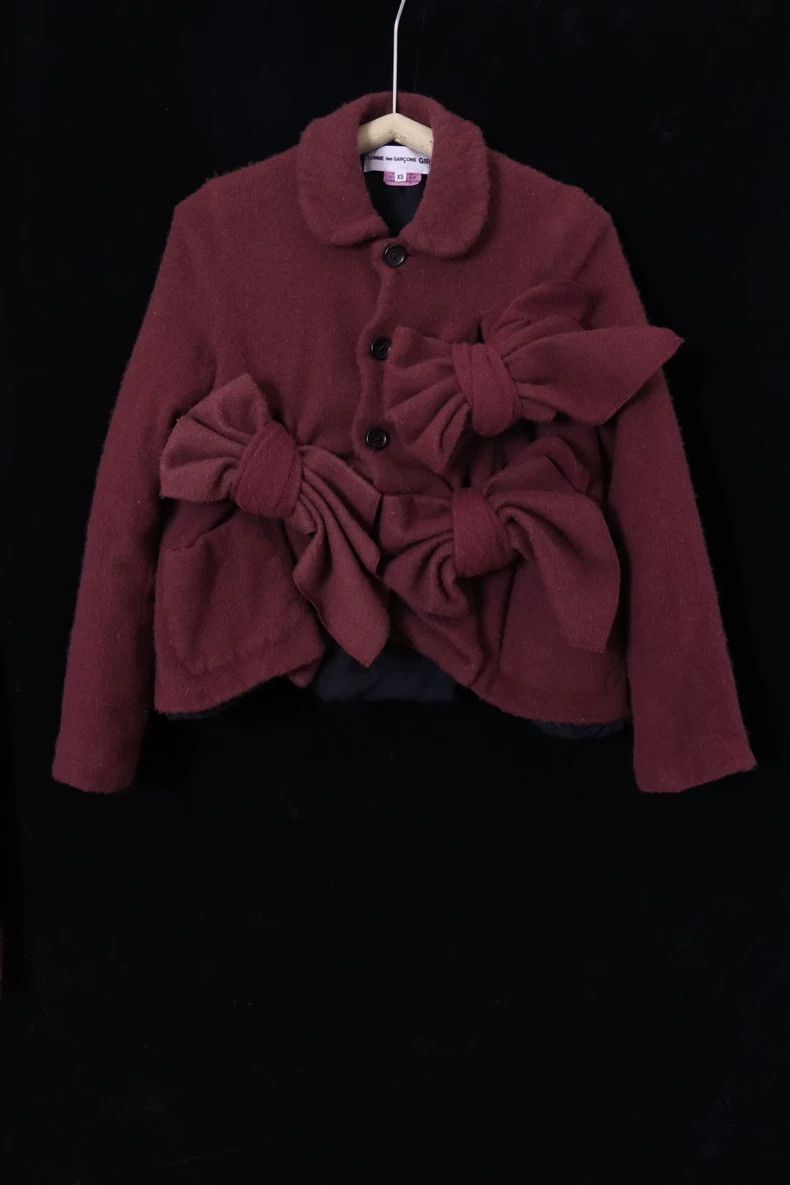 Comme des Garcons Comme Des Garcons Felted Bow Top Size XS / US 0-2 / IT 36-38 - 1 Thumbnail