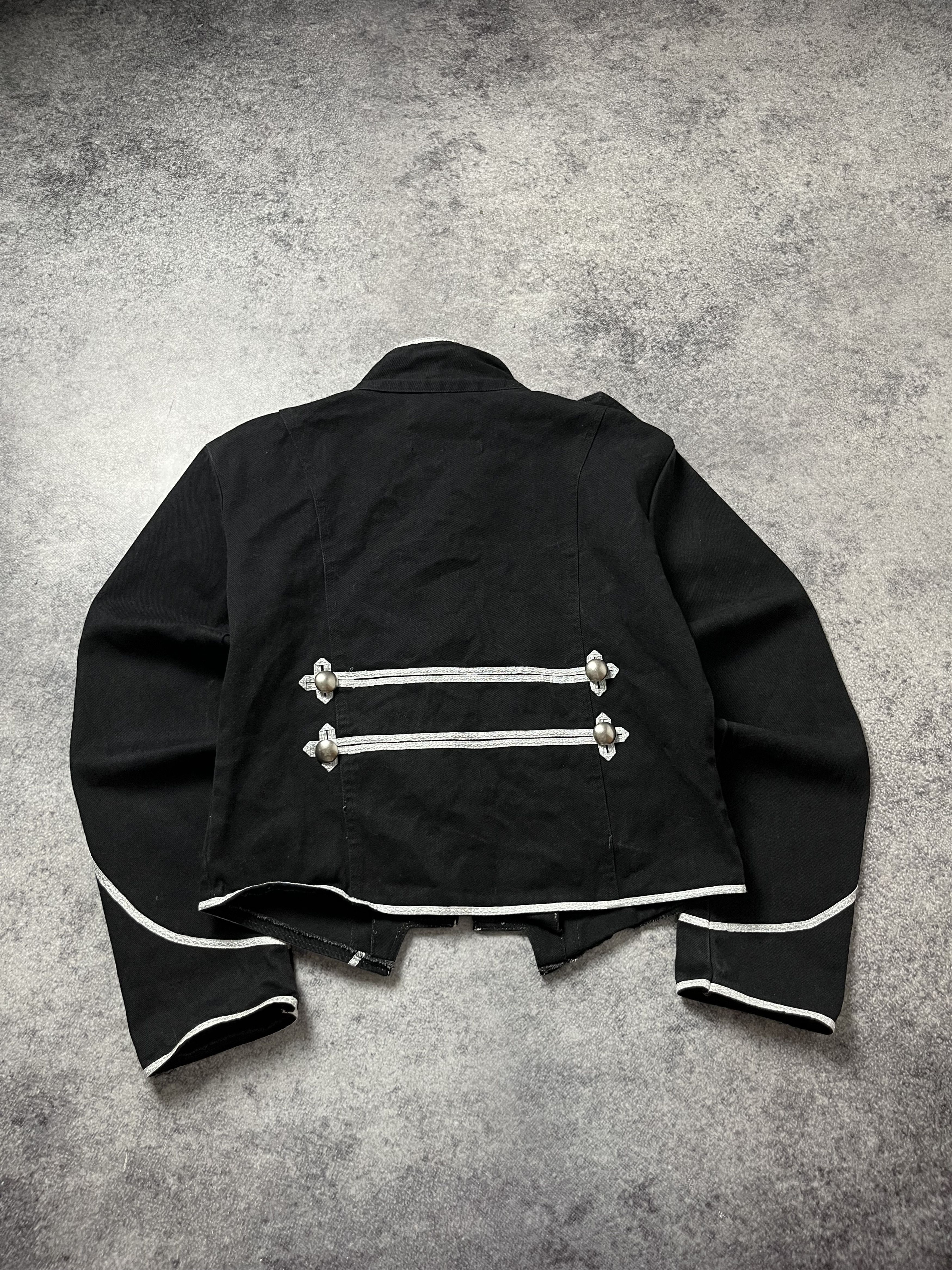 Hysteric Glamour × Undercover 🔥00's Napoleon Military Cropped Jacket Saint Laurent Vibe Size US S / EU 44-46 / 1 - 8 Thumbnail
