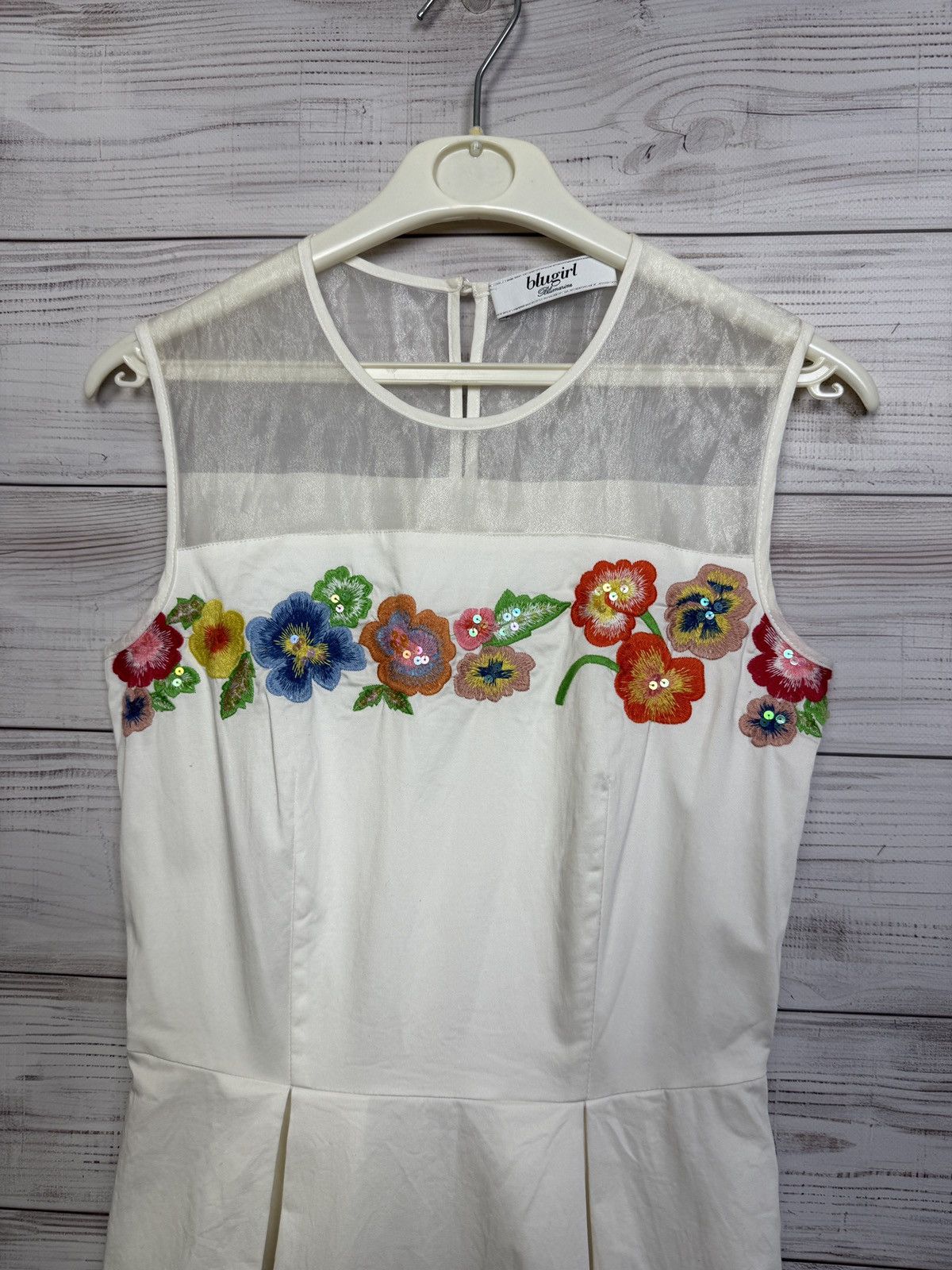 Blumarine Vintage Blumarine Blugirl Floral Dress Size XS / US 0-2 / IT 36-38 - 3 Thumbnail