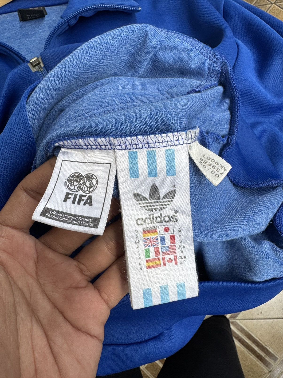 Adidas 1980’S ITALY 2006 RETRO FOOTBALL SOCCER TRACK JACKET ADIDAS Size US S / EU 44-46 / 1 - 10 Thumbnail