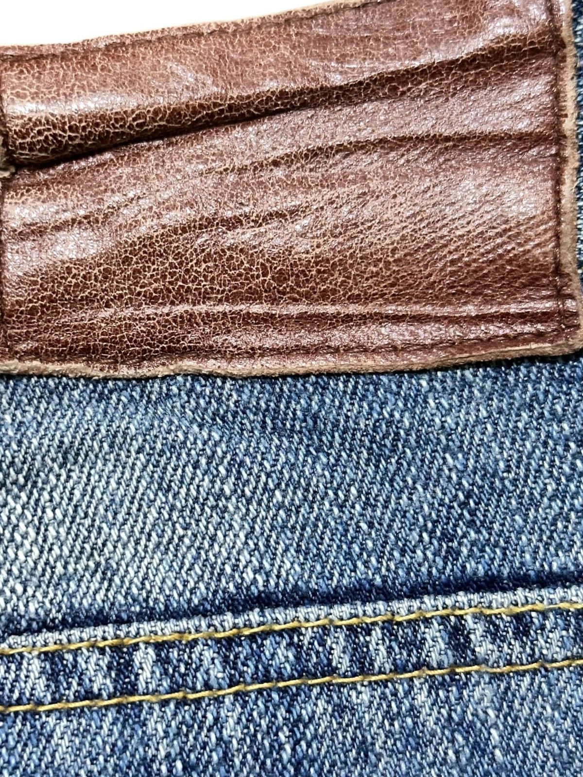 Global Work Vintage Global Work Rough&Natural Faded Distressed Denim Size US 31 - 6 Thumbnail