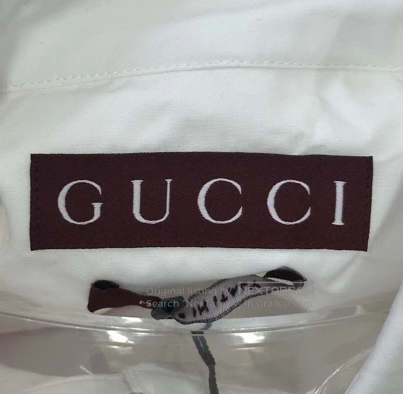 Gucci Gucci White pink shirt Size S / US 4 / IT 40 - 6 Thumbnail