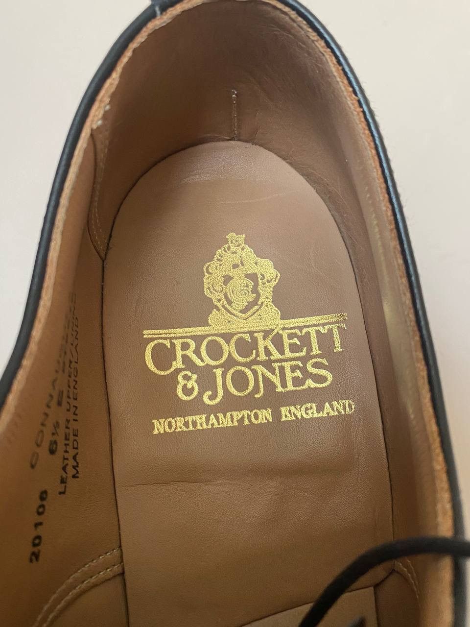 Crockett & Jones Crockett & Jones Connaught 2 Oxford in Black Calf Size US 7.5 / EU 40-41 - 14 Thumbnail