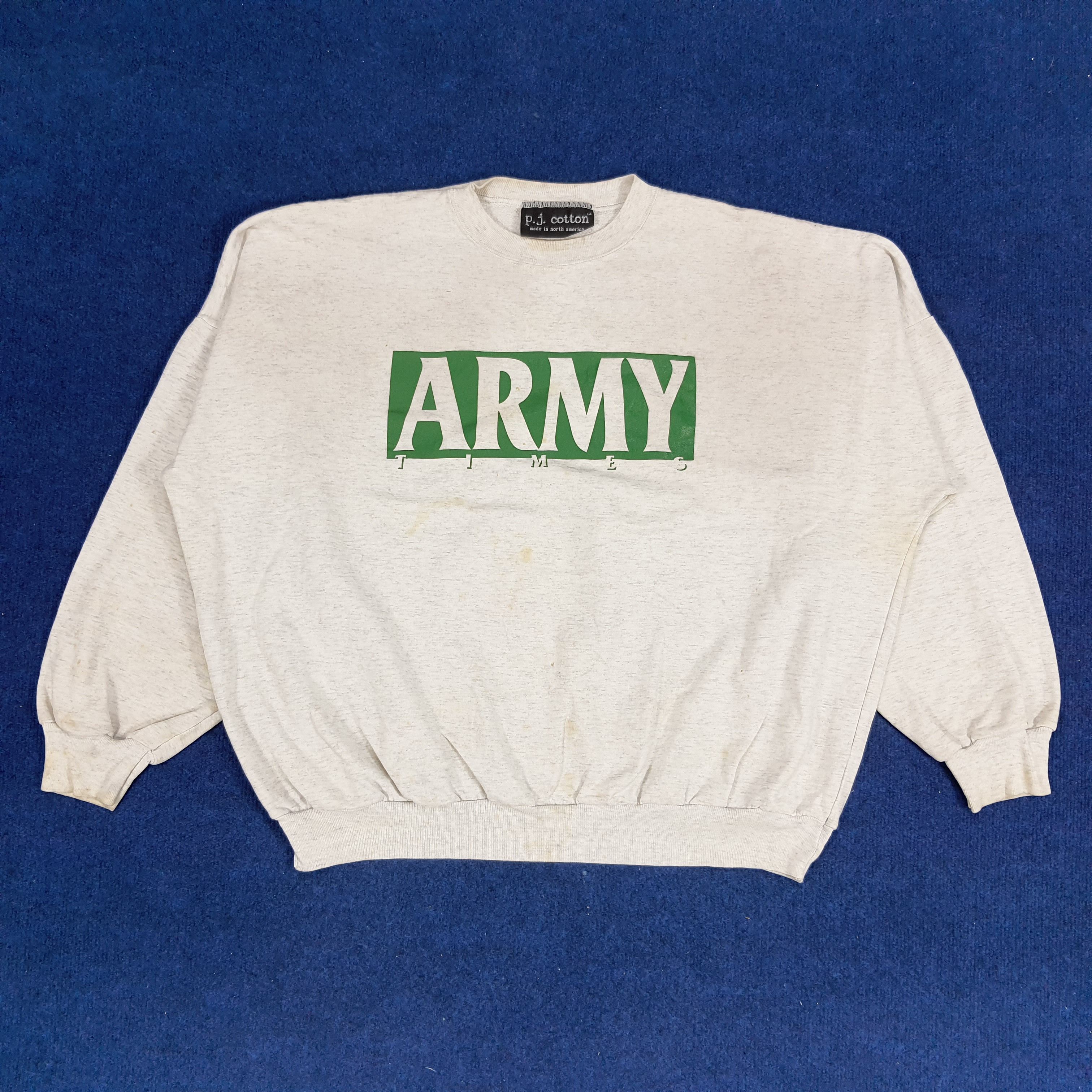 Vintage Vintage Army Times Military Community Publisher Sweatshirt Size US XXL / EU 58 / 5 - 1 Thumbnail
