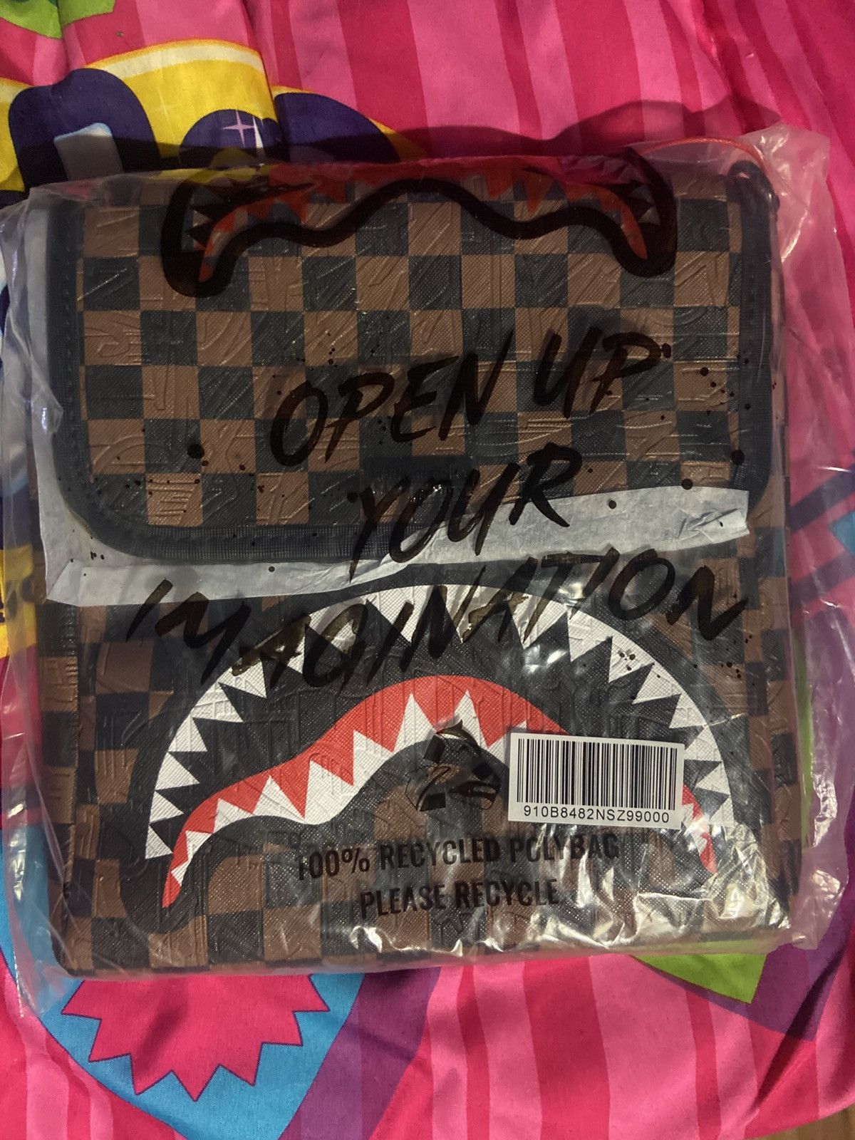 Sprayground The Private Jet Shark Club Messenger Sling/Crossbody Bag Size 30 - 1 Thumbnail