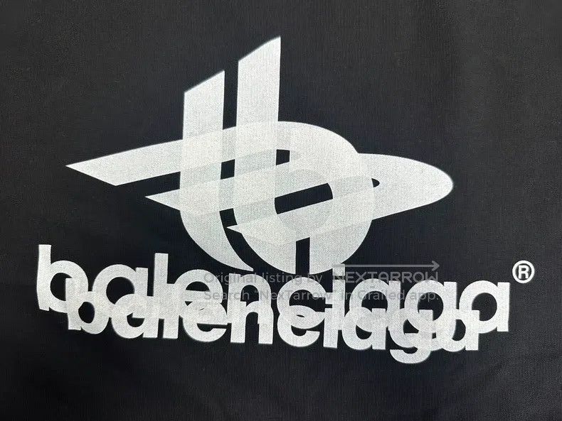 Balenciaga Balenciaga Letter Printed Casual Hooded Long Sleeve Sweats Size US M / EU 48-50 / 2 - 3 Thumbnail