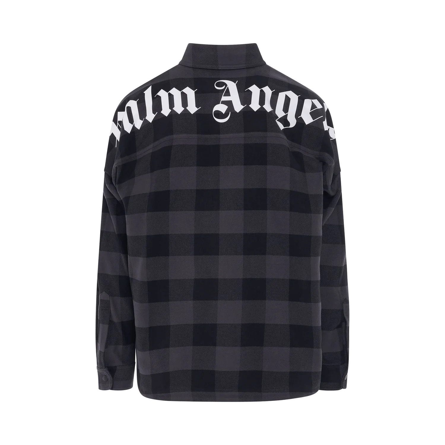 Palm Angels o1gr1nt0325 Classic Logo Over Shirt in Black White Size US S / EU 44-46 / 1 - 4 Thumbnail